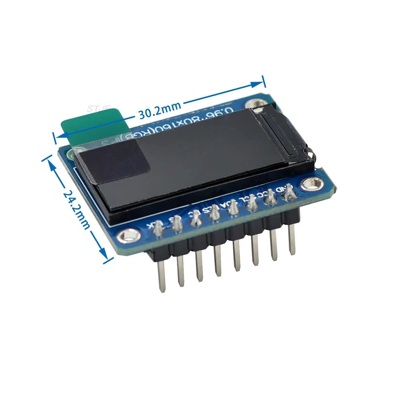 Custom 0.96 "TFT LCD LCD Color screen 80 x 160 resolution ST7735 drives the HD IPS screen