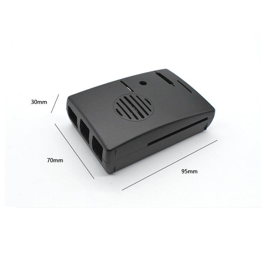 Raspberry Pi 3 ABS Case for raspberry pi 3, black, fan cooled LT-3B325 customize
