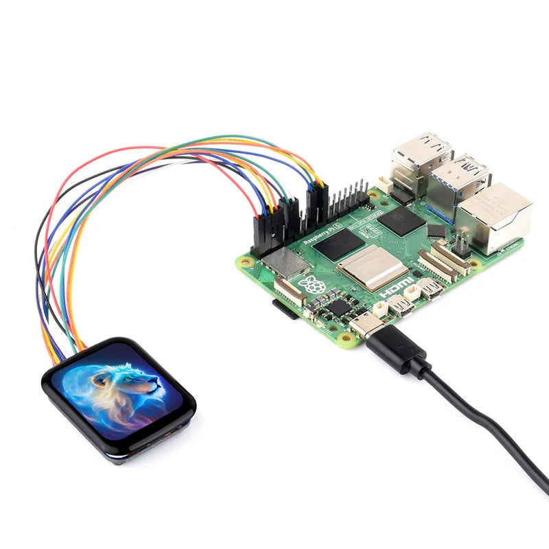 Custom 1.69 Inch Round Display IPS Touch Screen Module Micro LCD 240×280 262K Monitor SPI & I2C for Arduino Pi ESP32 STM32