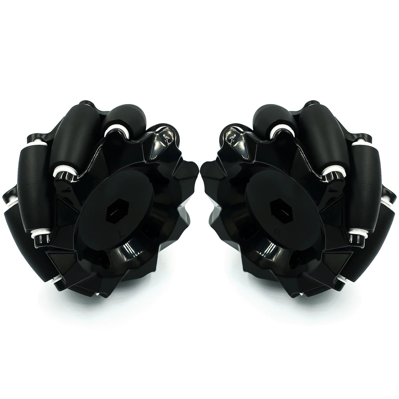 Custom 1 pair McNam wheel omnidirectional wheel 48mm 60mm TT motor intelligent car mobile car for arduino