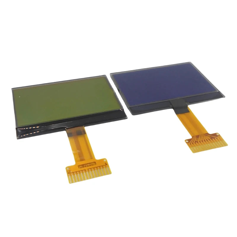 Custom 12864B5 COG dot matrix LCD module display screen blue/green