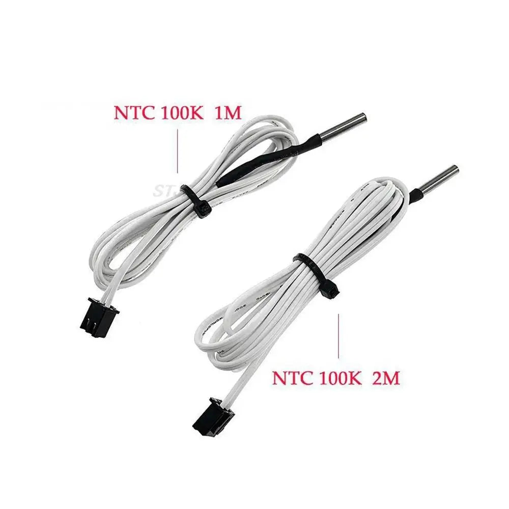 Custom 1M/2M Thermistor Temperature Sensor For High Temperature Filament 350 Degrees Hotend Kit B3950 For 3D Printer Parts