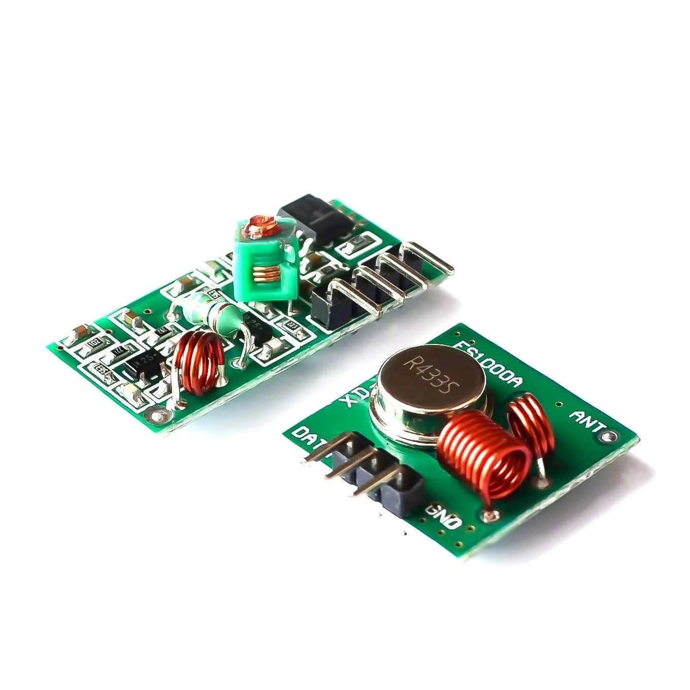 Custom 1pair RF wireless receiver module & transmitter module board Ordinary super- regeneration 315/433MHZ DC5V (ASK /OOK)