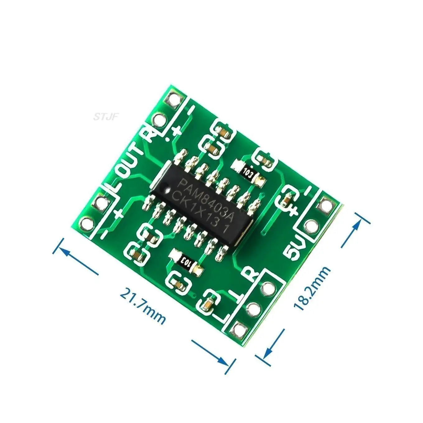 Custom 1pcs/5pcs/10pcs PAM8403 Audio 2x3W Mini Digital Power Amplifier Board for Class D Stereo Audio Amplifier Module 5V Power
