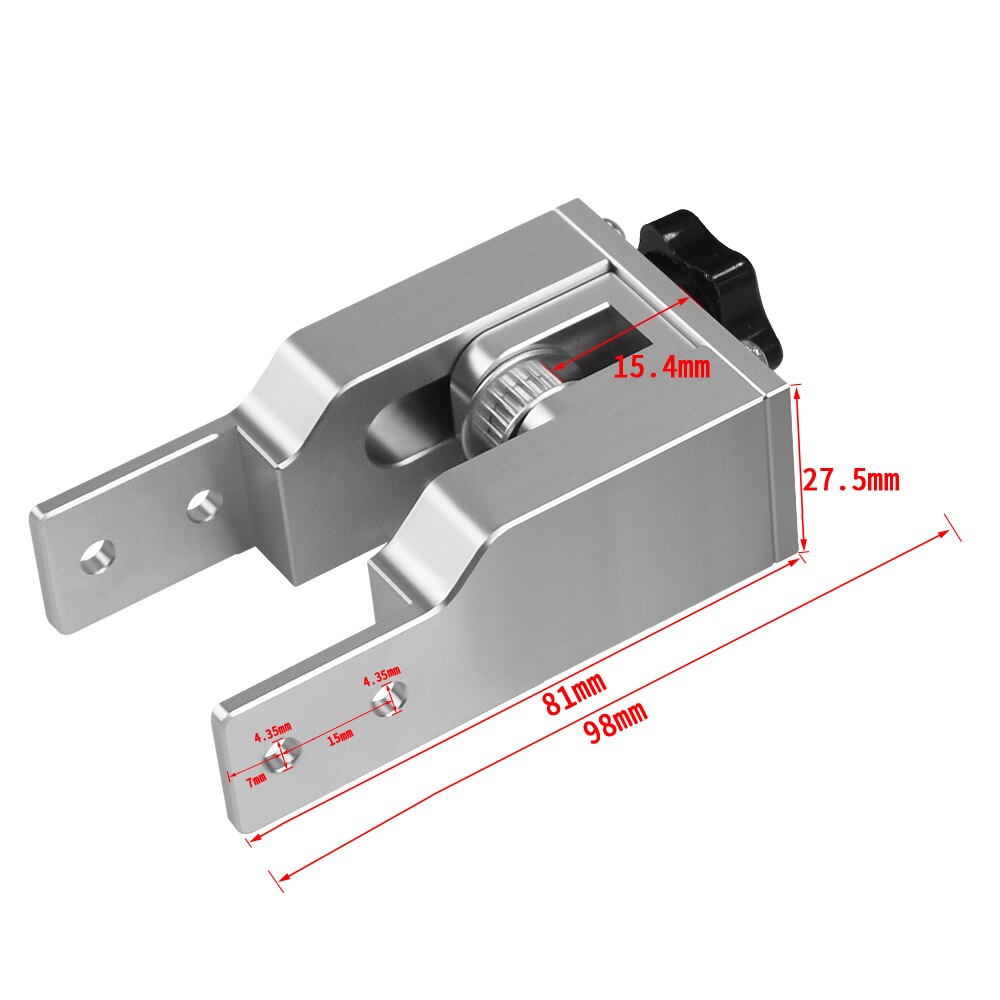 2020/2040/4040 Upgrade V-Slot Profile X Y-axis Synchronous Belt Stretch Straighten Tensioner For Creality CR10 CR10S 3D Printer customize
