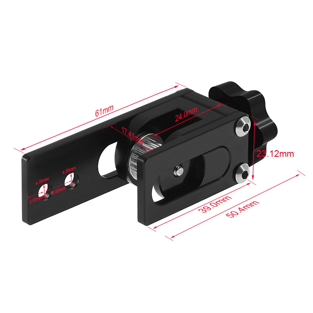 2020/2040/4040 Upgrade V-Slot Profile X Y-axis Synchronous Belt Stretch Straighten Tensioner For Creality CR10 CR10S 3D Printer customize
