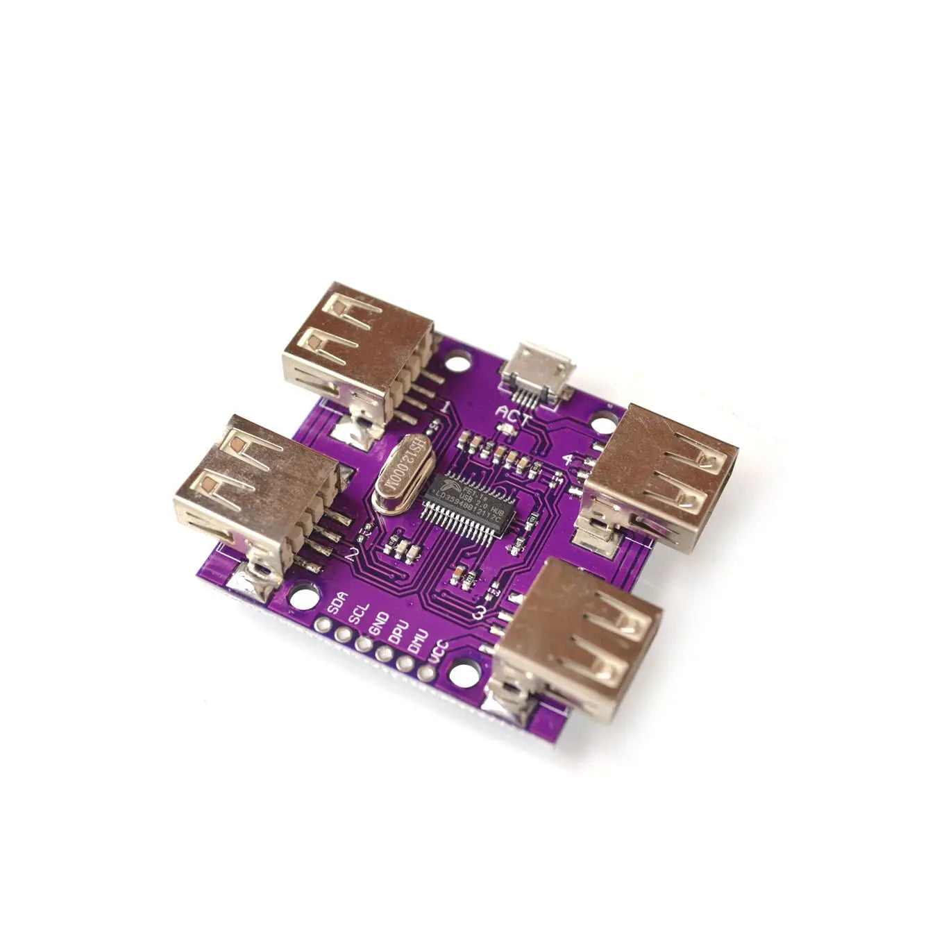 Custom 204 CJMCU-204 USB 2.0 HUB 4-Port Controller Module High Speed DC 5V 500mA