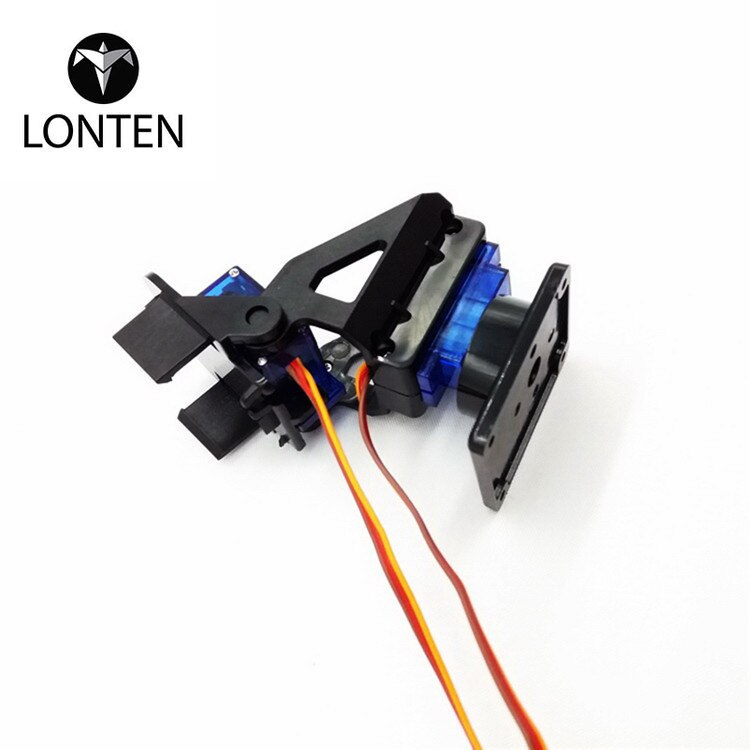 20G FPV steering pan tilt FPV aerial camera micro nylon plastic FPV pan tilt dual axis steering pan tilt