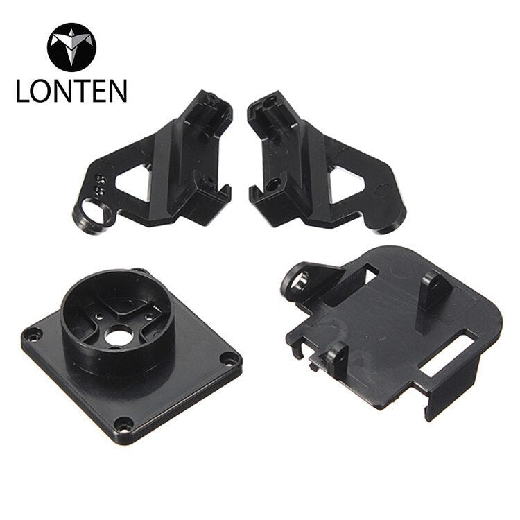 20G FPV steering pan tilt FPV aerial camera micro nylon plastic FPV pan tilt dual axis steering pan tilt