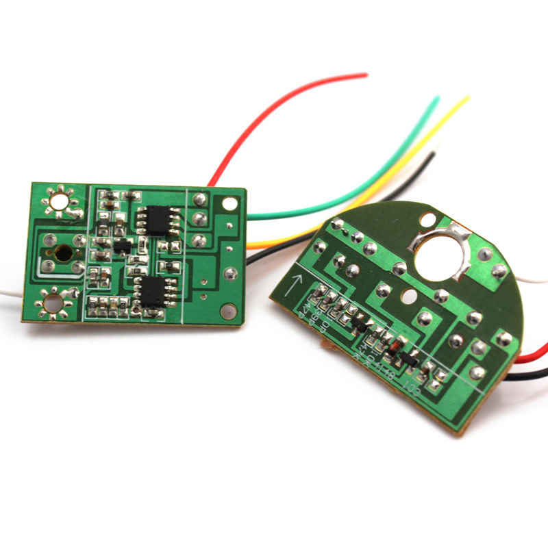 2CH 27MHZ Remote Transmitter & Receiver Board with Antenna for DIY RC Car Robot F20393