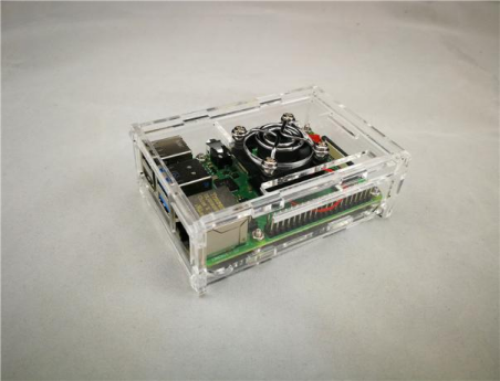 New Raspberry Pi 4 high quality hot sale acrylic Case Box for Raspberry Pi 4 case 4B608 customize