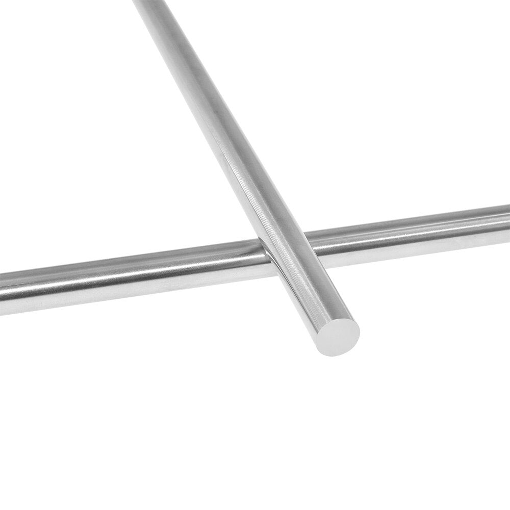 2pcs/lot 10mm 12mm linear shaft 100 200 300 350 400 450 500mm 3d printer parts 10mm 400mm Cylinder Chrome Plated Liner Rods axis customize