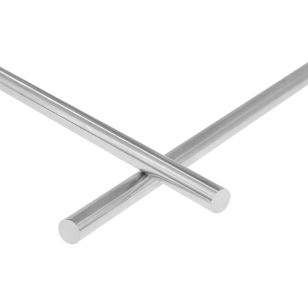 2pcs/lot 10mm 12mm linear shaft 100 200 300 350 400 450 500mm 3d printer parts 10mm 400mm Cylinder Chrome Plated Liner Rods axis customize