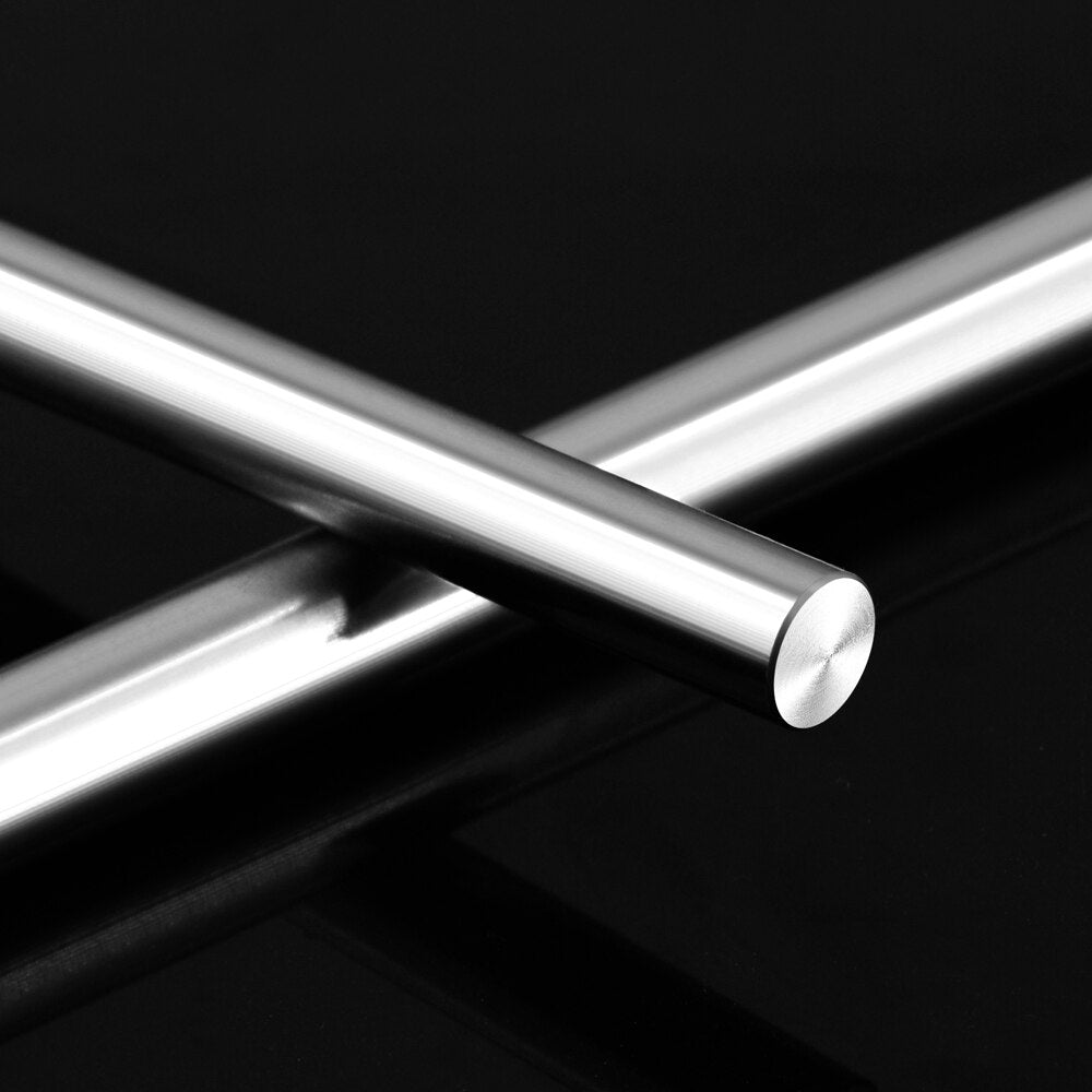 2pcs/lot 10mm 12mm linear shaft 100 200 300 350 400 450 500mm 3d printer parts 10mm 400mm Cylinder Chrome Plated Liner Rods axis customize