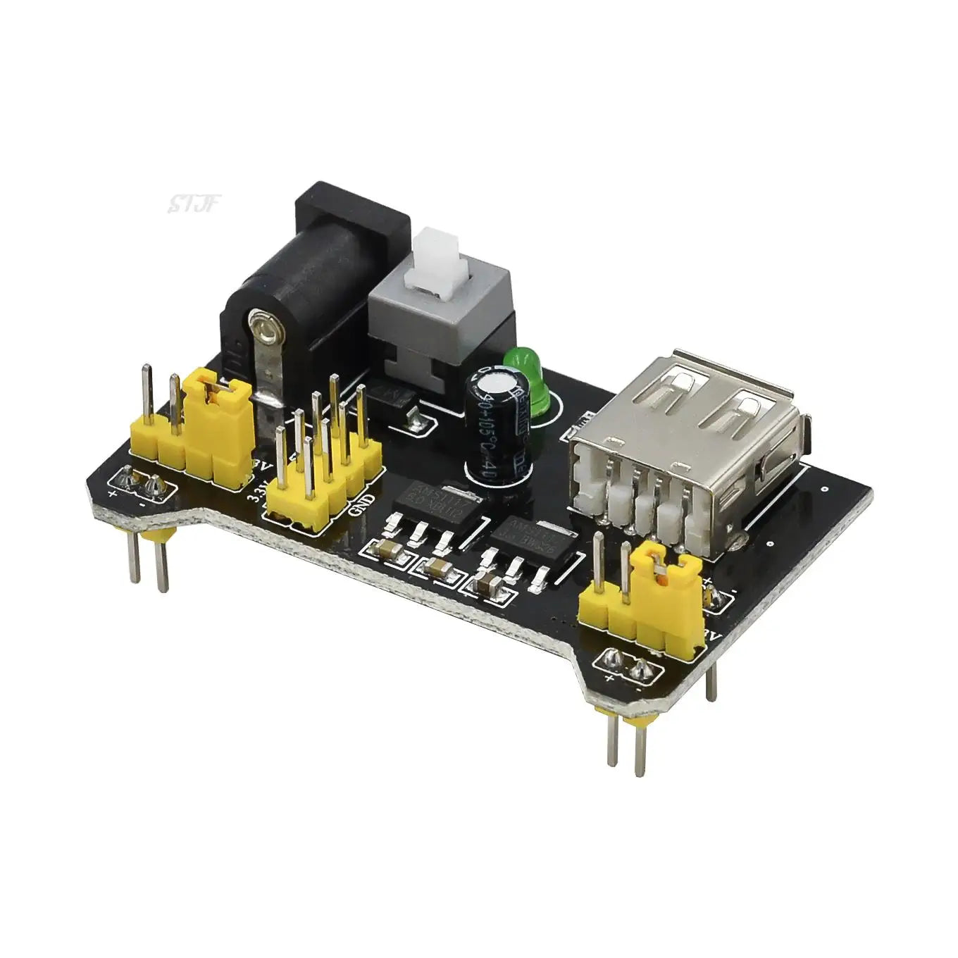 Custom 3.3V/5V MB102 Breadboard power module MB-102 830 points Solderless Prototype Bread board kit 65 Flexible jumper wires