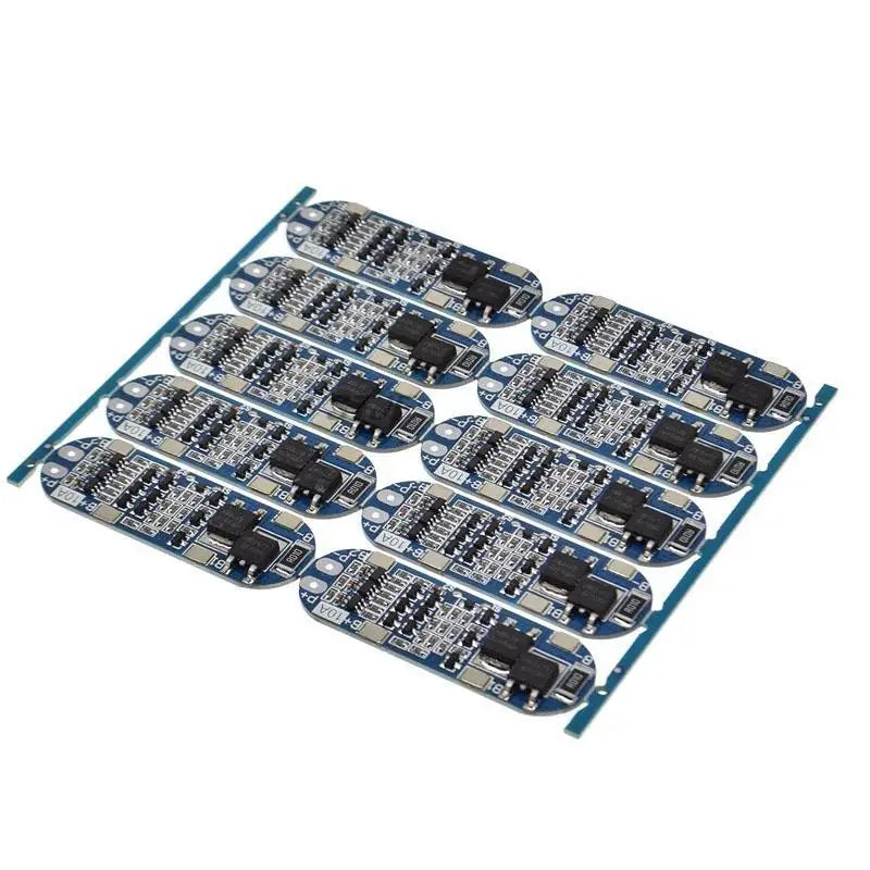 Custom 3 strings of 11.1V 12V 12.6V lithium battery protection board with overcharge and overdischarge short circuit function 10A curre