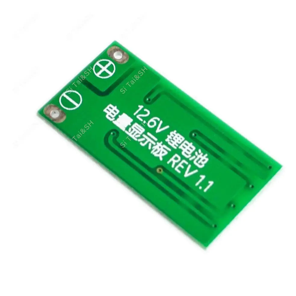 Custom 3S 11.1V 12V 12.6V Lithium Battery Capacity Indicator Module Lipo Li-ion Power Level Display Board 3 Series 9-26V