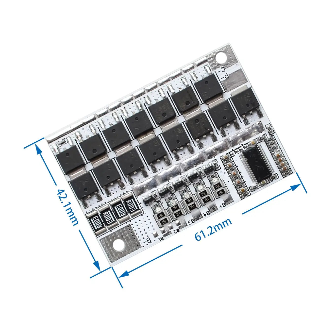 Custom 3s/4s/5s Bms 12v 16.8v 21v 100a Li-ion Lmo Ternary Lithium Battery Protection Circuit Board Li-polymer Balance Charging Module
