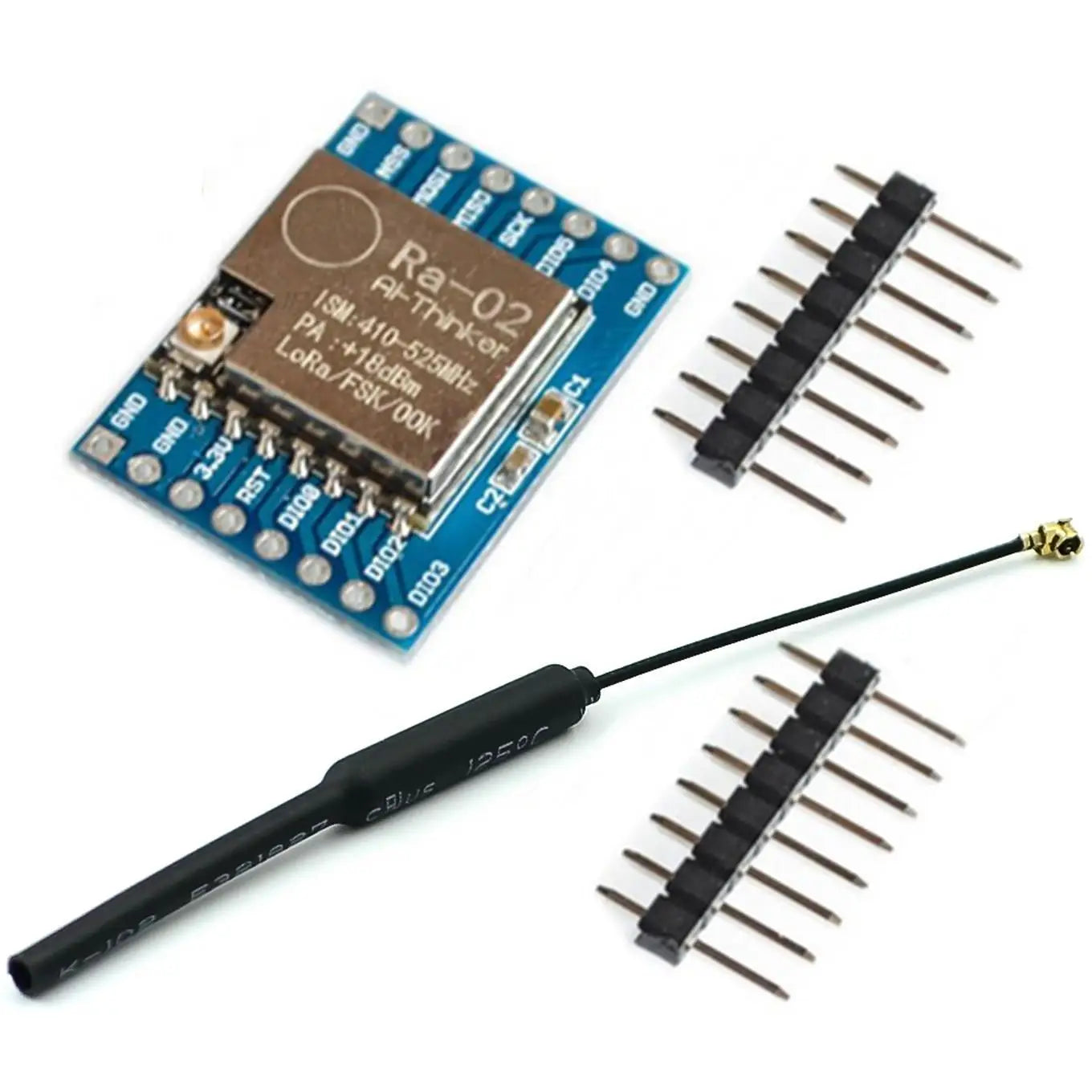 Custom 433MHZ SX1278 LoRa Module 433M 10KM Ra-02 Wireless Spread Spectrum Transmission Board 2.4G IPX Antenna for Smart Home
