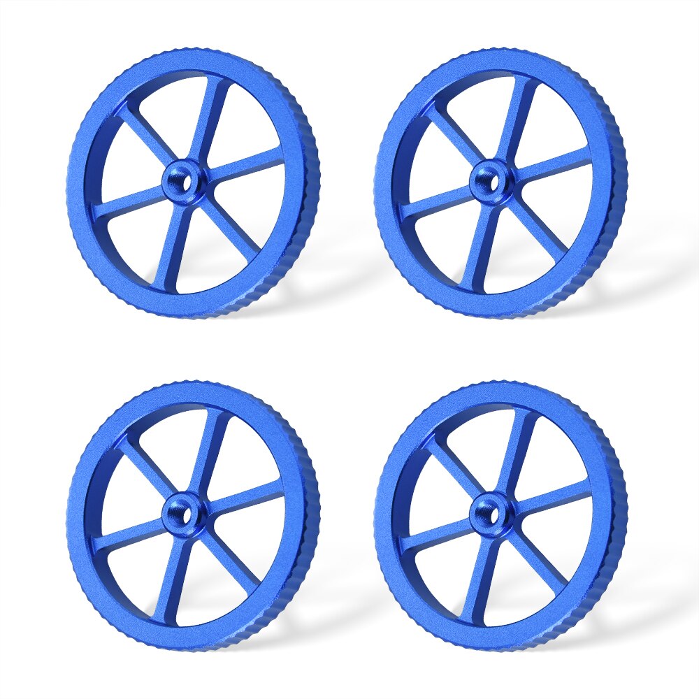 4PCS Upgraded Creality Aluminum Hand Twist Leveling Nut M4/M5 Heated Bed Springs Adjusting Nut For Ender 3 Pro Ender 5 Plus Pro customize