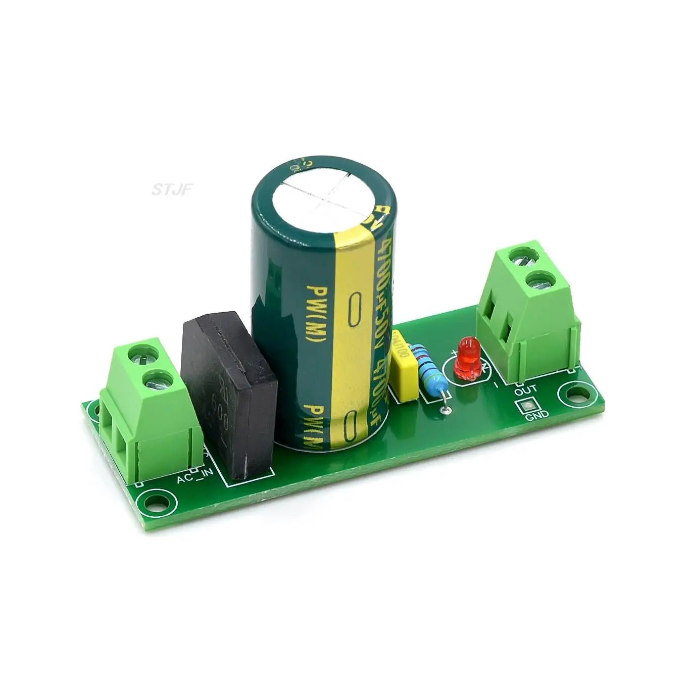 Custom 50V 4700uF power amplifier rectifier filter power board single power rectifier ac to dc power module 6A