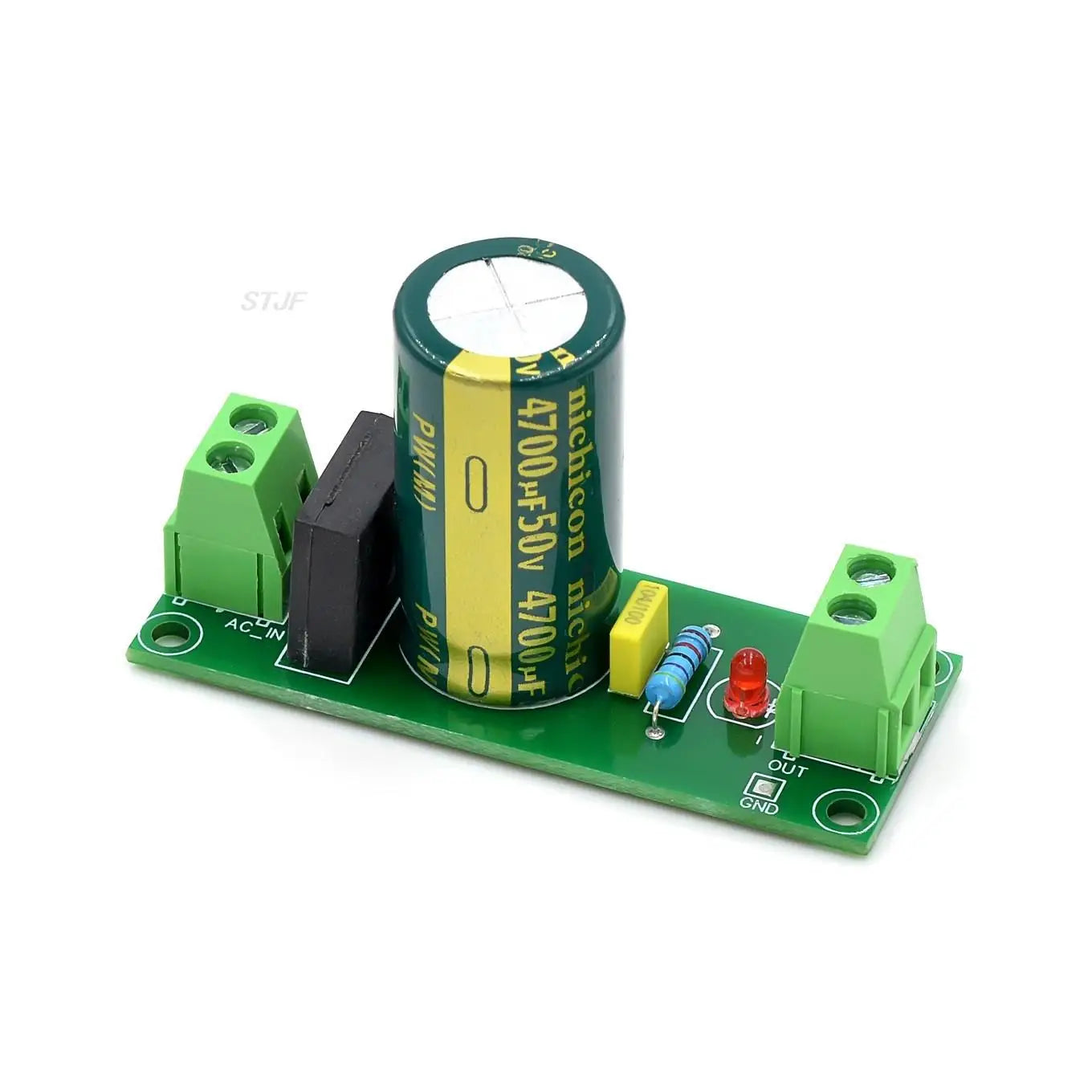 Custom 50V 4700uF power amplifier rectifier filter power board single power rectifier ac to dc power module 6A