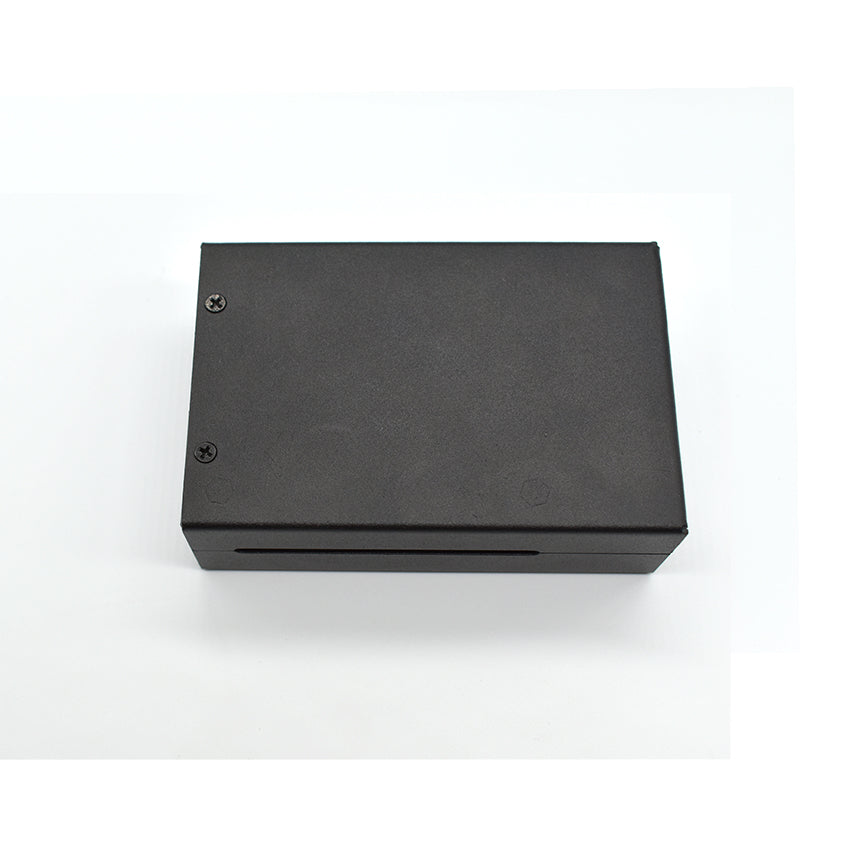 New aluminum alloy Raspberry Pi 4 Case ,black + silver raspberry PI Case, fan cooled LT-4B01-F customize