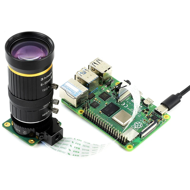 Custom 6mm Lens CS-mount Camera Lens for Pi High Quality Camera 12.3 MP HQ Camera Mocule