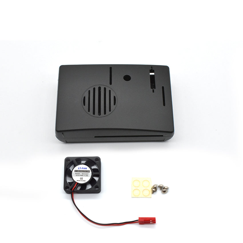 Raspberry Pi 3 ABS Case for raspberry pi 3, black, fan cooled LT-3B325 customize