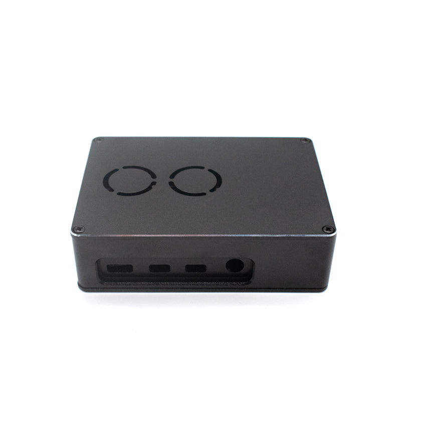 aluminum alloy Raspberry Pi 4 case pi 4B custom case black, double fan cooled LT-4BA09