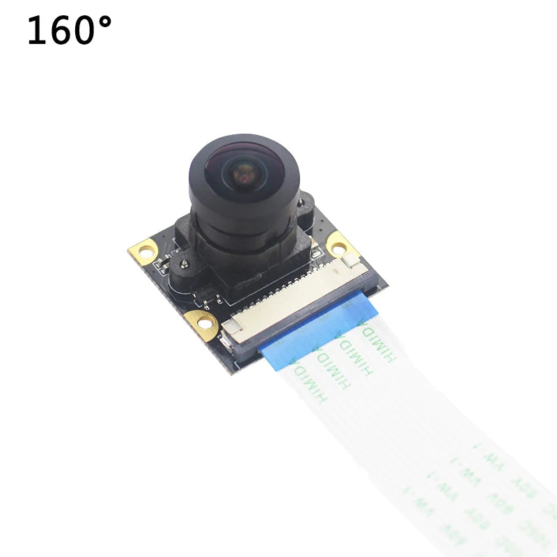 Custom 8MP Camera 160° 200° IMX219 Focal Adjustable 3280×2464 1080p30/720p60 640×480p90 Camera Module for Pi 5 Jetson Nano
