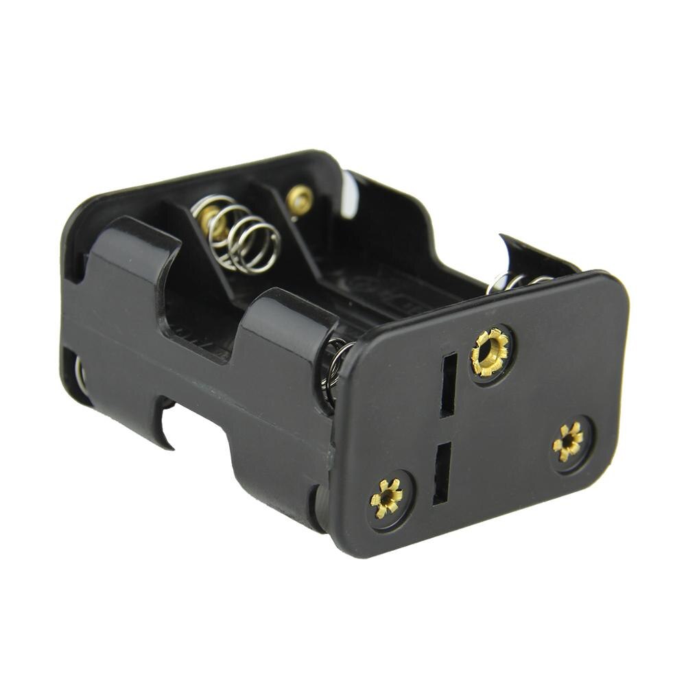 AA Size Battery Storage Box Case Holder Leads With 6 Slots Container Bag DIY Standard Batteries Charging for 6 x AA 1.5V battery
