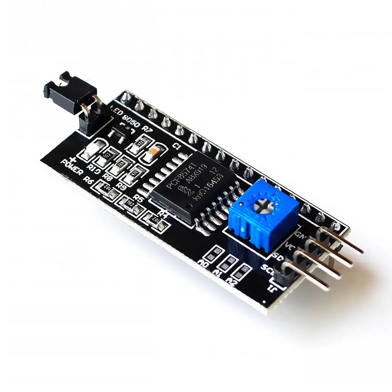 Custom Adjustable Backlight of Interface Module IIC I2C TWISPI Serial Board Module Port 1602 LCD Display for Arduino