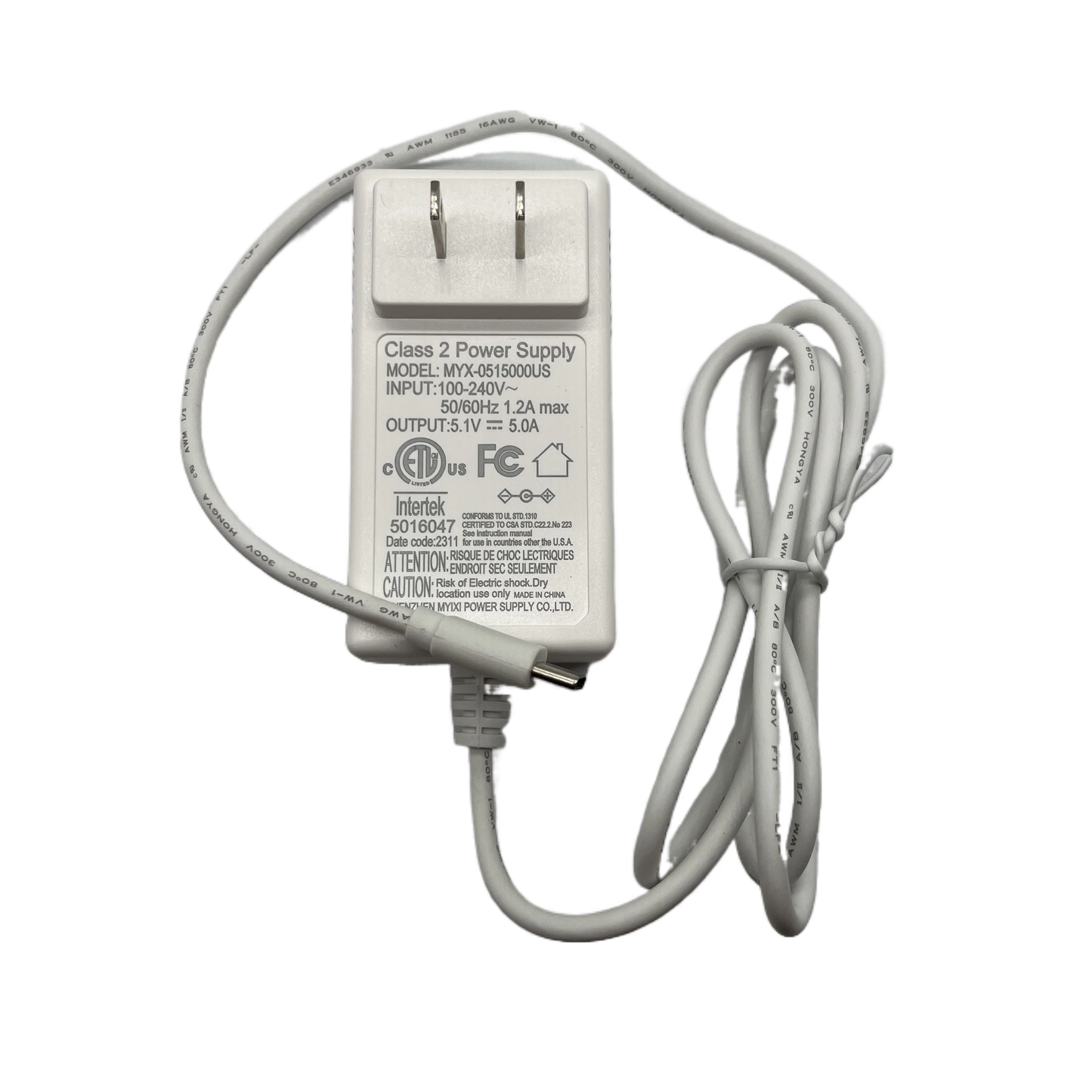 Custom Raspberry Pi 5 Power Supply 5.1V 5A Plug adapter Type C Power Charger Adapter EU US UK AU Plug for Raspberry Pi 5b Manufacturer