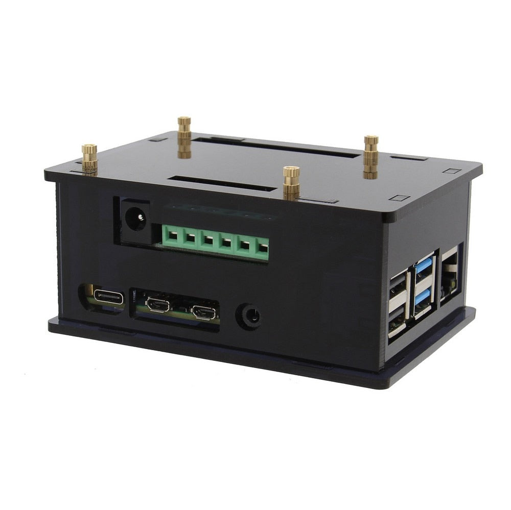 Amplifier HIFI AMP Expansion Board Audio Module with Acrylic Case for Raspberry Pi 4 Model B Only