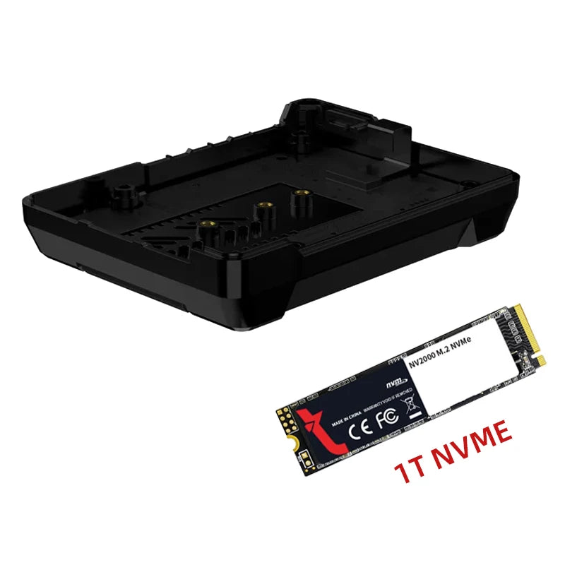 Custom NEO 5 M.2 NVME PCIE Expansion Board (Only) Built-in SSD Heatsink Boot Pi5 From NVME M.2 Drive