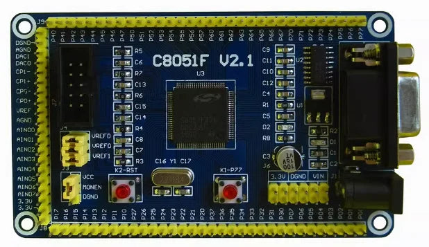 Custom C8051F020 F120 F040 Small System Learning and Development Board Core Board