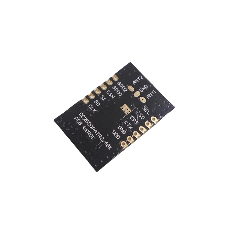 Custom CC2500PA/LNA high-power 2.4G dual antenna module, ship model flight control drone remote control module, long-distance
