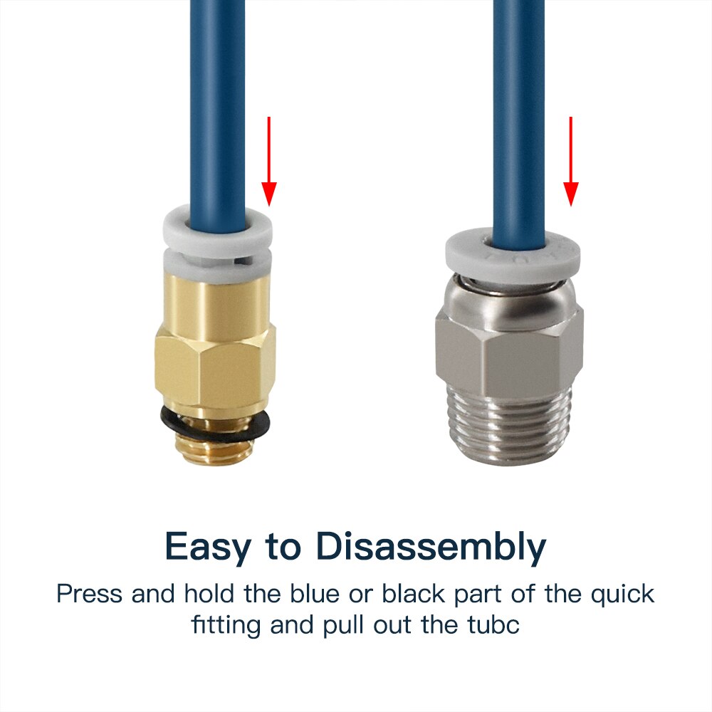 Capricorn Original Bowden PTFE Tubing Blue 1m for 1.75mm Filament Premium New PTFE Tube 3D Printer Parts customize