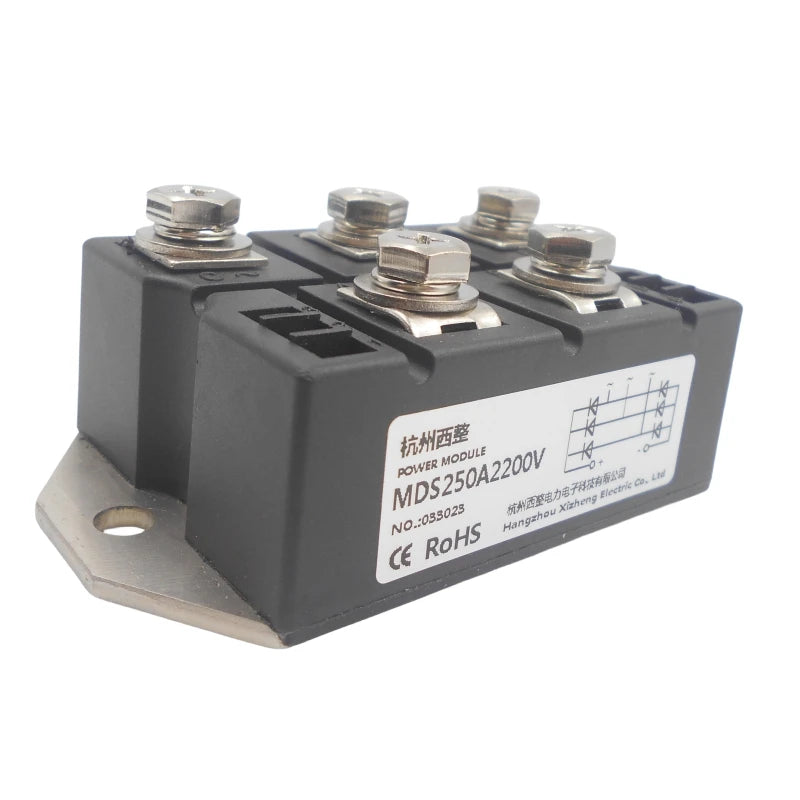Custom Commercial electromagnetic stove dedicated three-phase rectifier bridge module MDS100A150A 200A250A1600V high-quality product