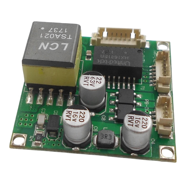 Custom IEE802.3 af standard PD network camera 38*38 module PoE module 12V 1A