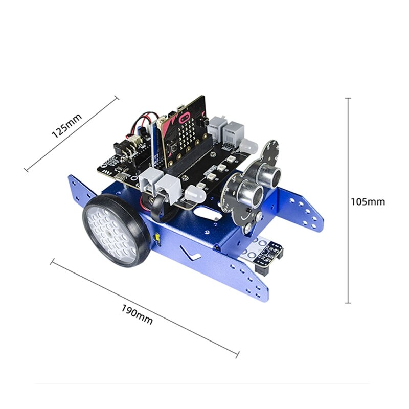 Custom Programming Education Robot Smart Car Kit Entry Level Programming for Kids