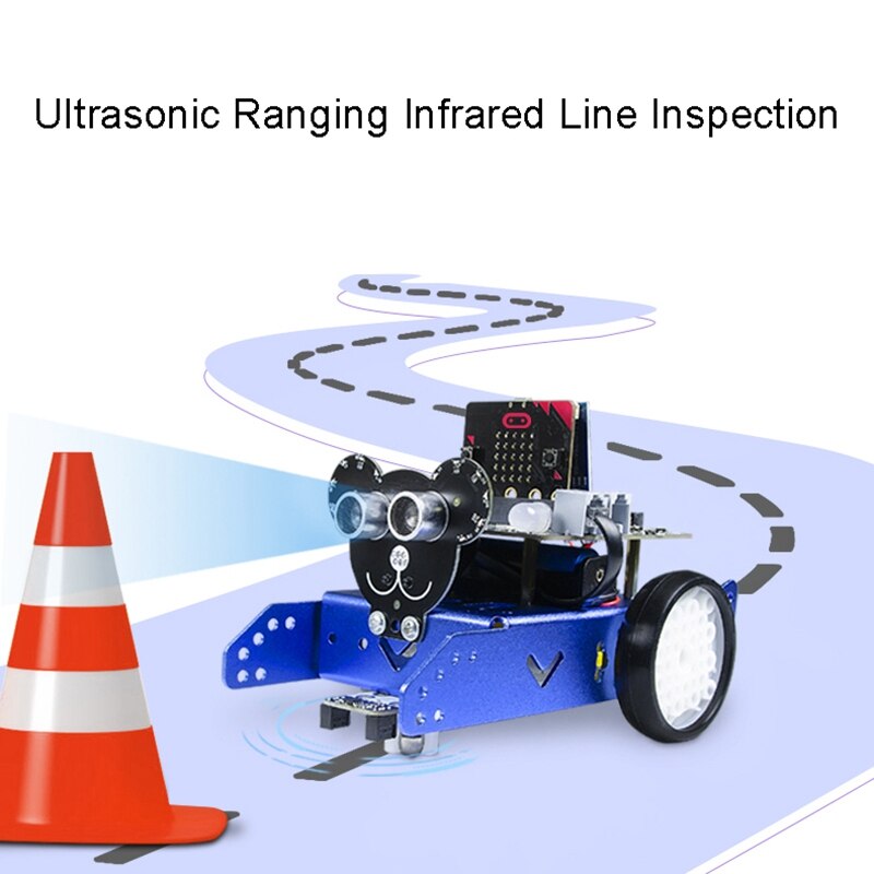 Custom Programming Education Robot Smart Car Kit Entry Level Programming for Kids