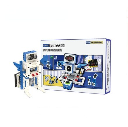 Custom educational sensor kit for Python and Makecode programming design for microbit V1and V2