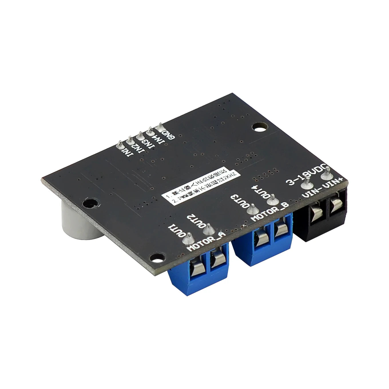 Custom DC 3V-18V Motor Drive Board 10A Dual Channel H Bridge DC Motor Drive Module PWM Speed Regulator Dimmer Module
