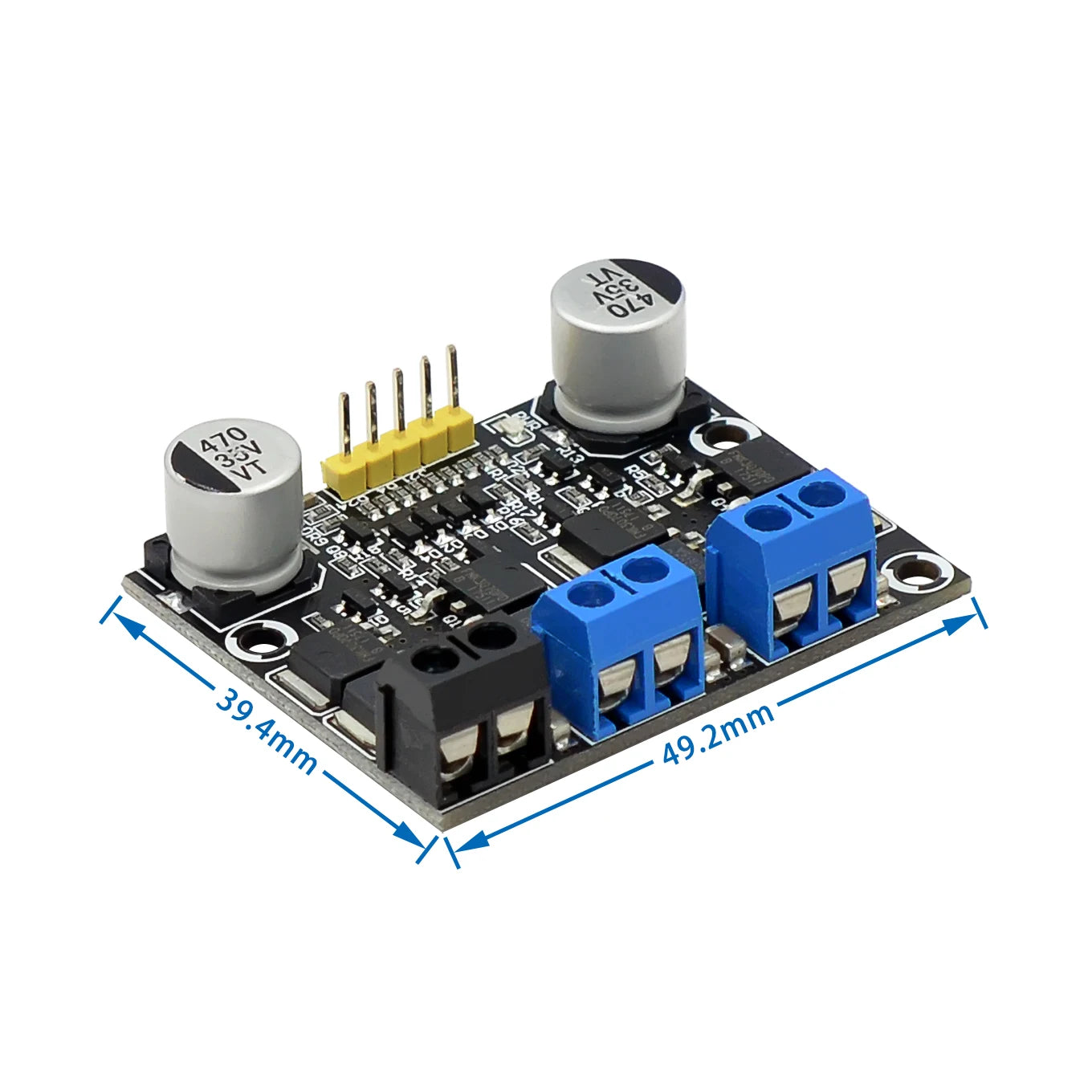 Custom DC 3V-18V Motor Drive Board 10A Dual Channel H Bridge DC Motor Drive Module PWM Speed Regulator Dimmer Module