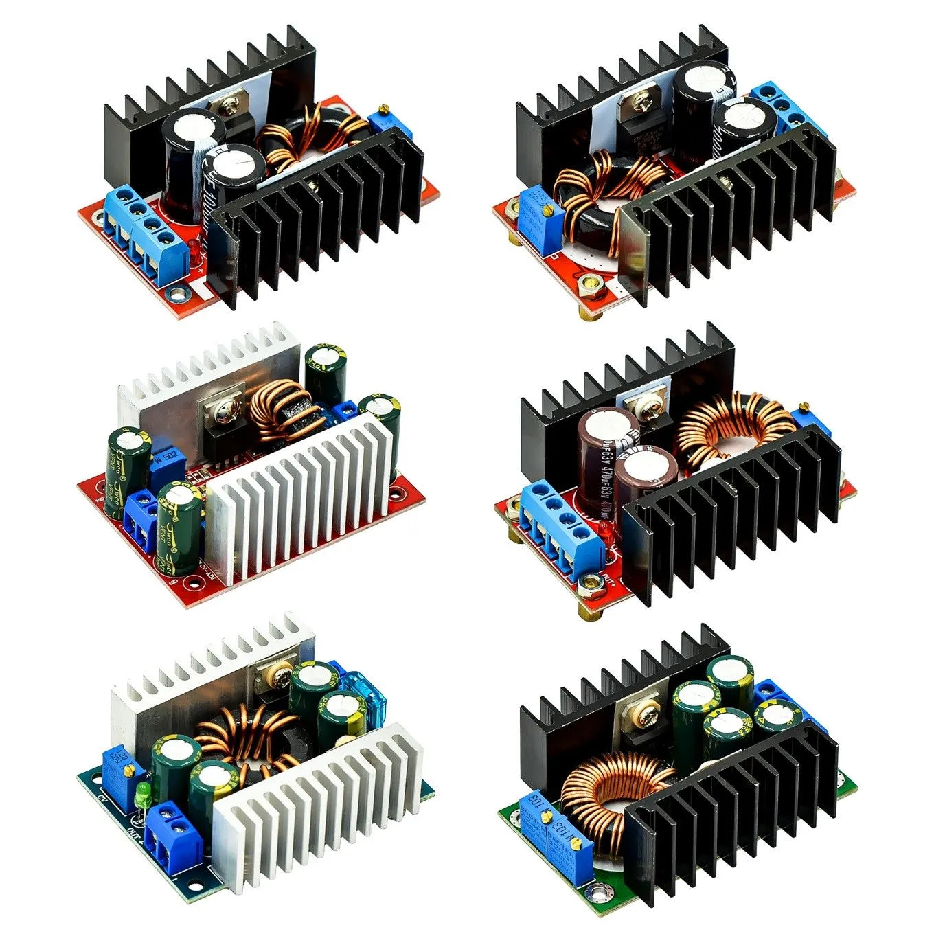 Custom DC CC 9A 300W 150W 120W 400W Step Down Buck Converter 5-40V To 1.2-35V Power module