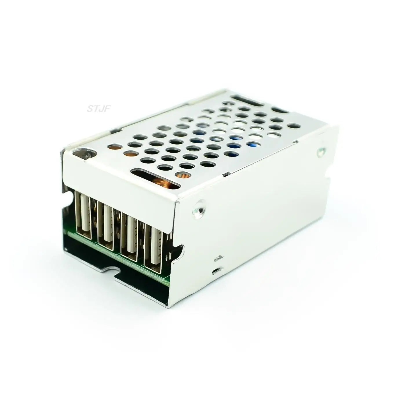 Custom DC-DC 9V 12V 24V 36V To 5V Step Down Board 5A 4 USB Output Buck Converter Power Supply Module with Aluminum Shell For Phones
