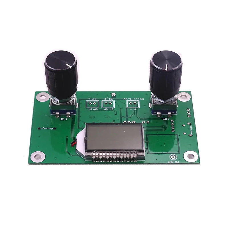 Custom DSP PLL Digital Stereo FM Radio Receiver Module Board 87-108MHz With Serial Control Frequency Range 50Hz-18KHz Controller
