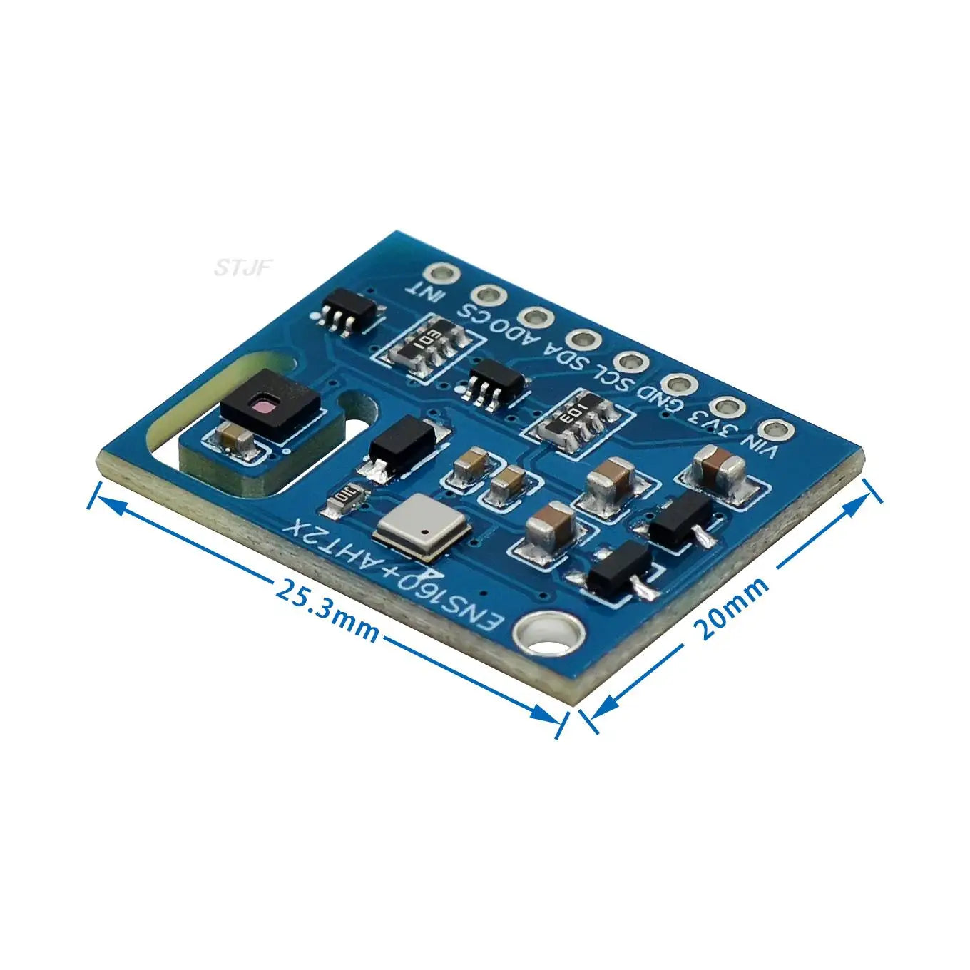 Custom ENS160+AHT21 CARBON dioxide CO2 eCO2 TVOC Air quality and temperature and humidity sensor